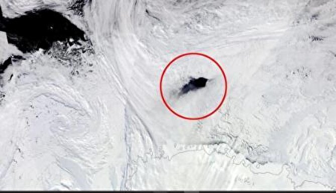 سوراخی در یخ که ۵۰ سال دانشمندان را متحیر کرده بود