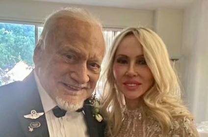 ازدواج عجیب آقای فضانورد در ۹۳ سالگی!