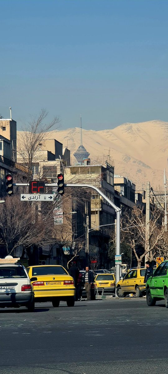 تصویری از زمستان تهران که خاطره‌انگیز شد