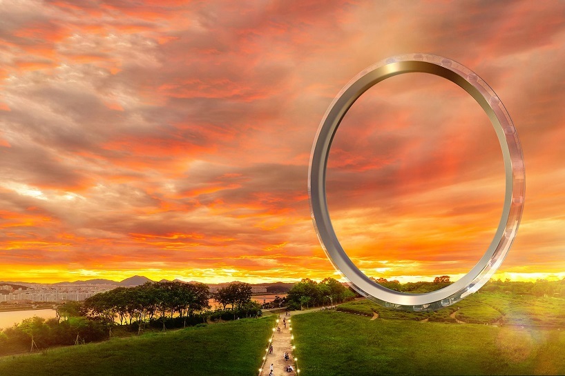 حلقه سئول؛ بزرگ‌ترین چرخ و فلک بدون پره جهان(عصرایران)