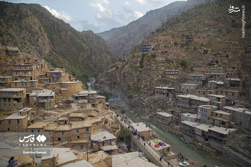 روستایی پلکانی در کردستان