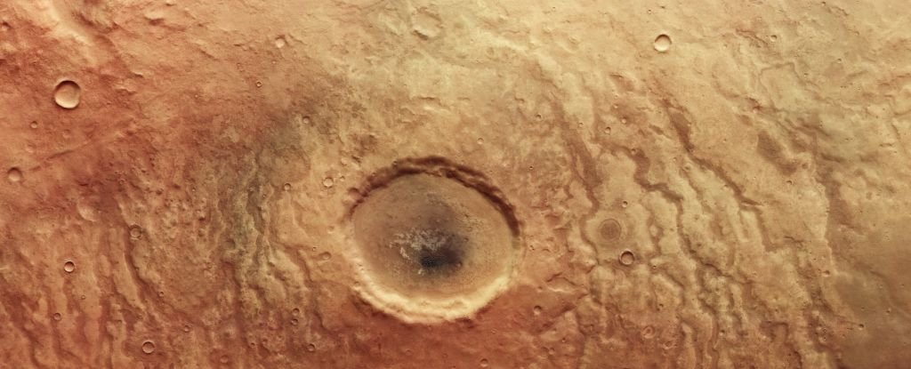 تصویری باورنکردنی از چشم ترسناک مریخ