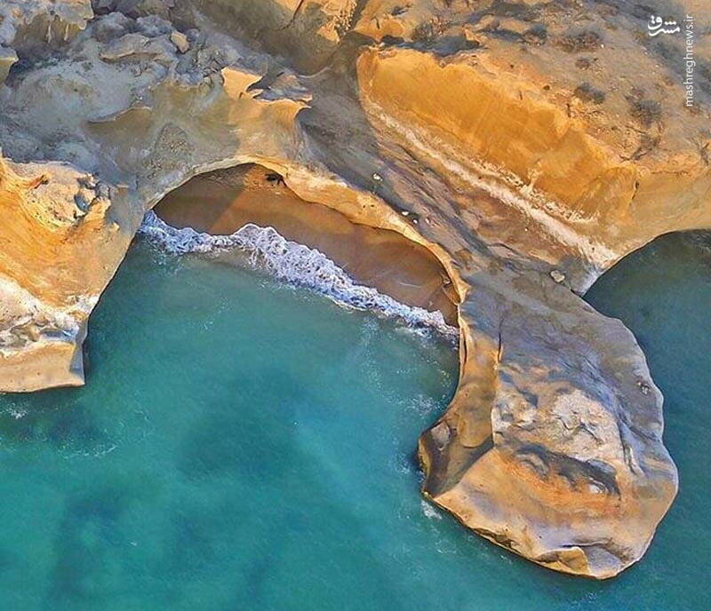 ساحل بوشهر را از بالا ببینید