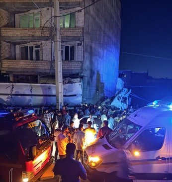 انفجار تانکر سوخت در مهاباد با ۲ کشته