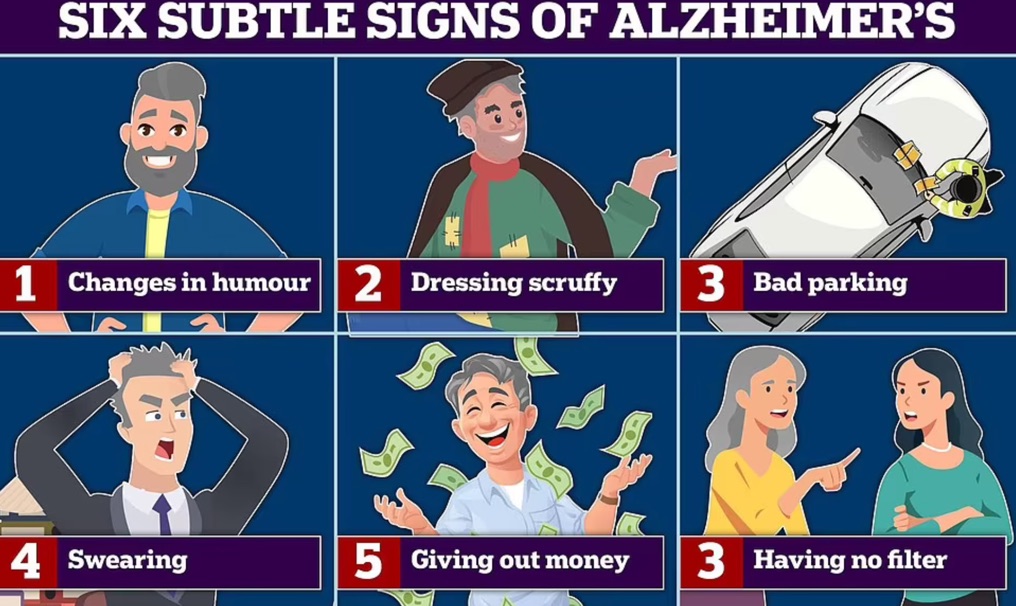 نشانه‌های عجیب آلزایمر: بخشش سخاوتمندانه، بد لباس پوشیدن، بد پارک کردن و دشنام دادن