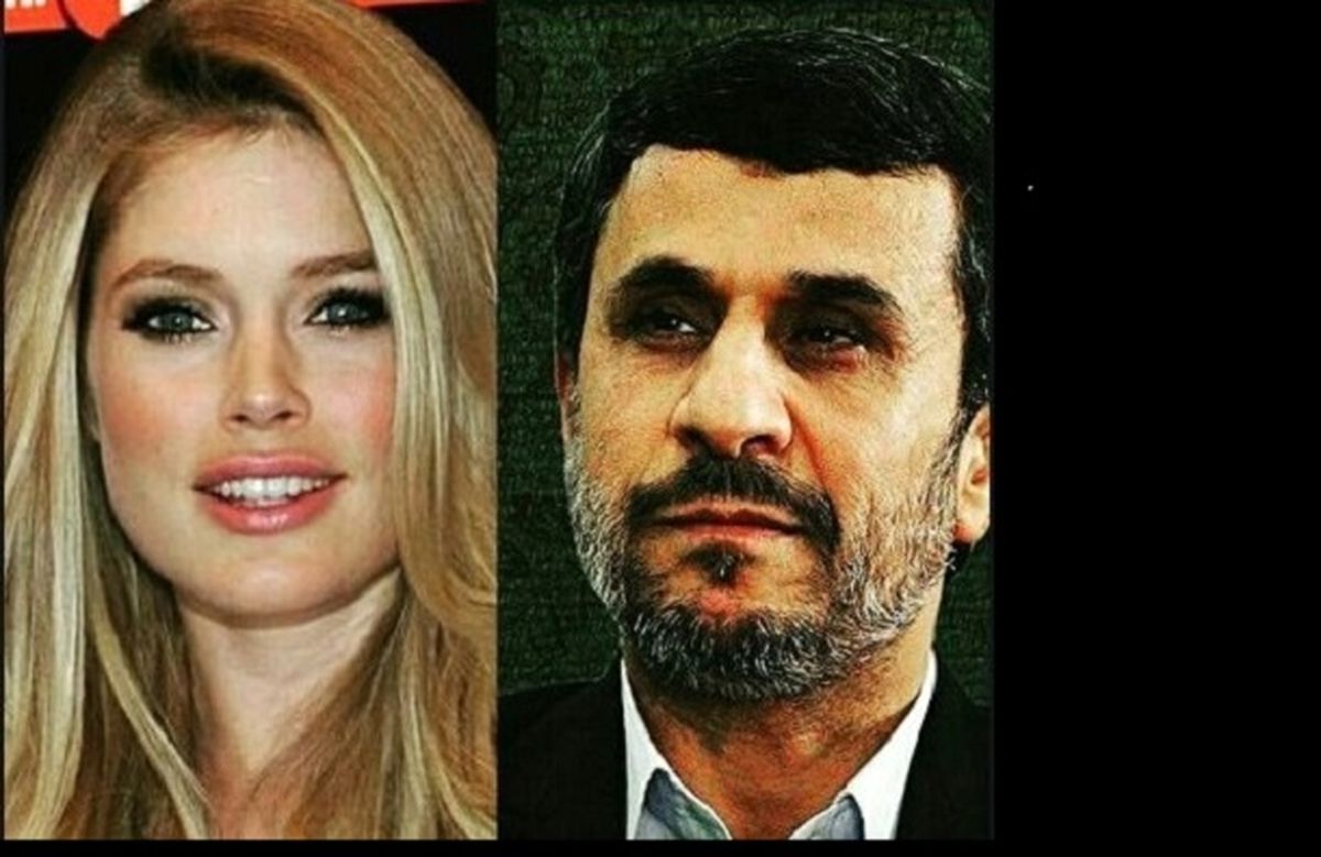عشق دیرپایِ «مدل» ایتالیایی به احمدی‌نژاد