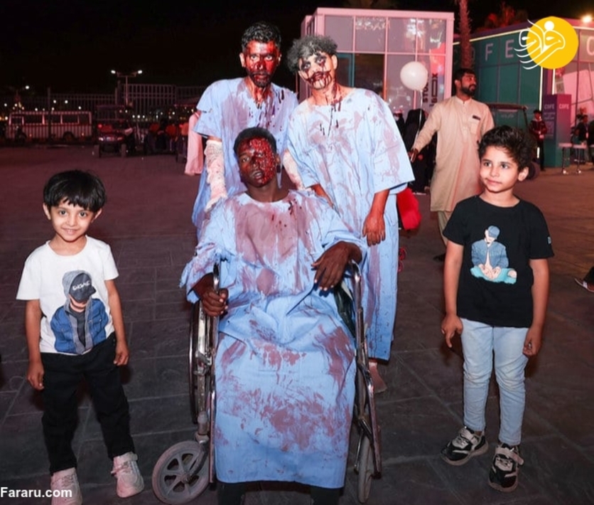 جشن هالووین در ریاض عربستان