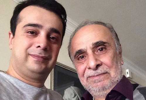 عکس بامزه پدر و پسر ایرانی که بازیگران معروفی هستند