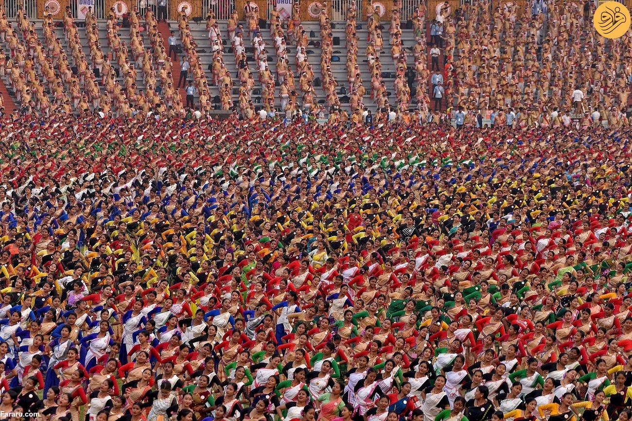رکورد بزرگترین رقص گروهی جهان شکست(فرارو)