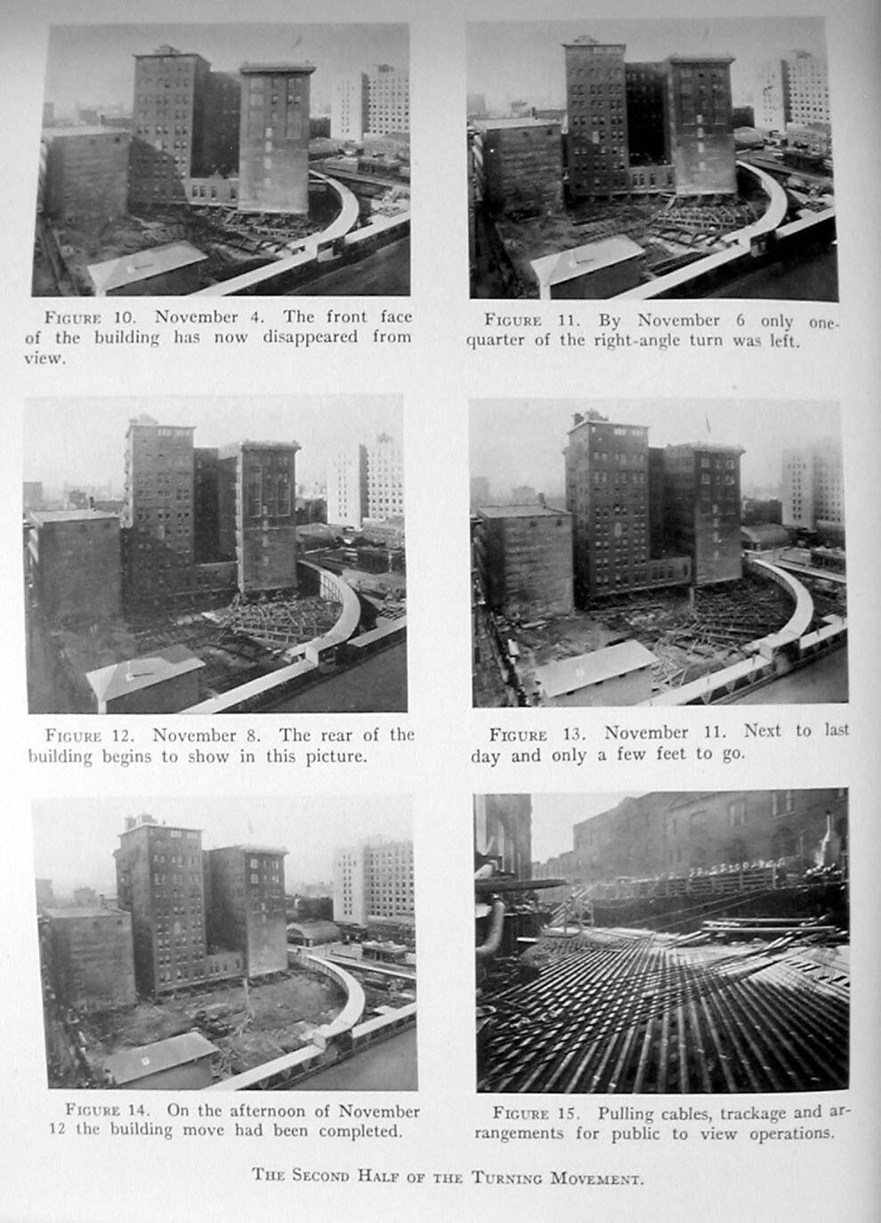 از شاهکار‌های بزرگ مهندسی؛ جابجایی ساختمان ایندیانا بل ۱۱۰۰۰ تنی در سال ۱۹۳۰(عصرایران)
