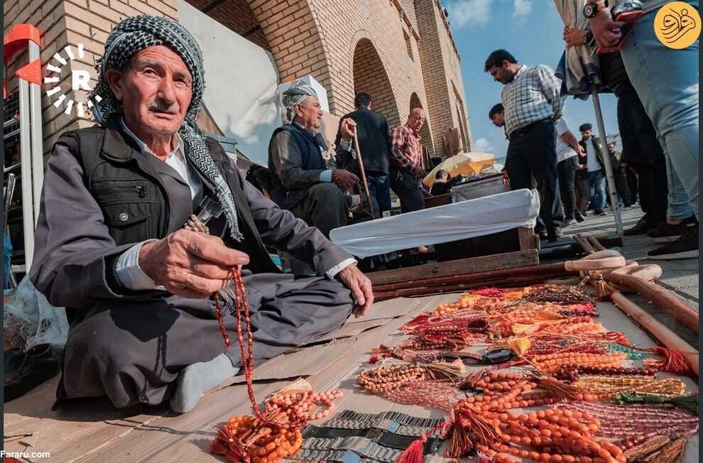 بازار داغ تسبیح فروشان در کردستان عراق (فرارو)