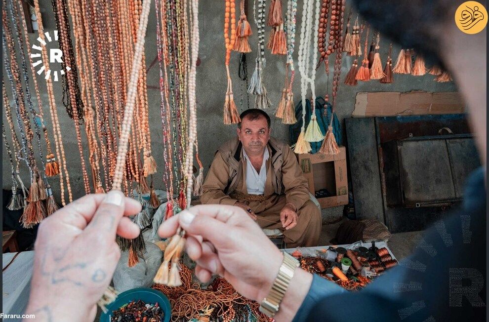 بازار داغ تسبیح فروشان در کردستان عراق (فرارو)