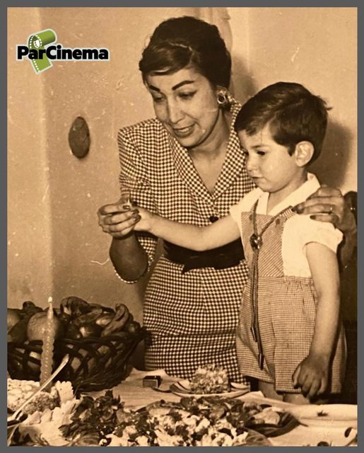 عکس دیده‌نشده از «آتیلا پسیانی» و مادرش