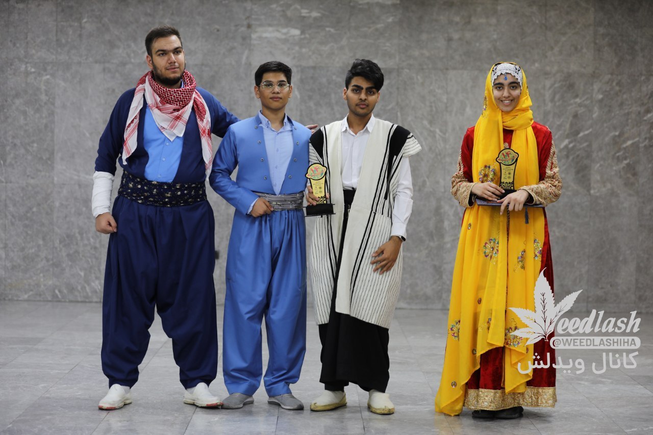 لباس جالب و متفاوت چند دانش‌آموز در المپیاد